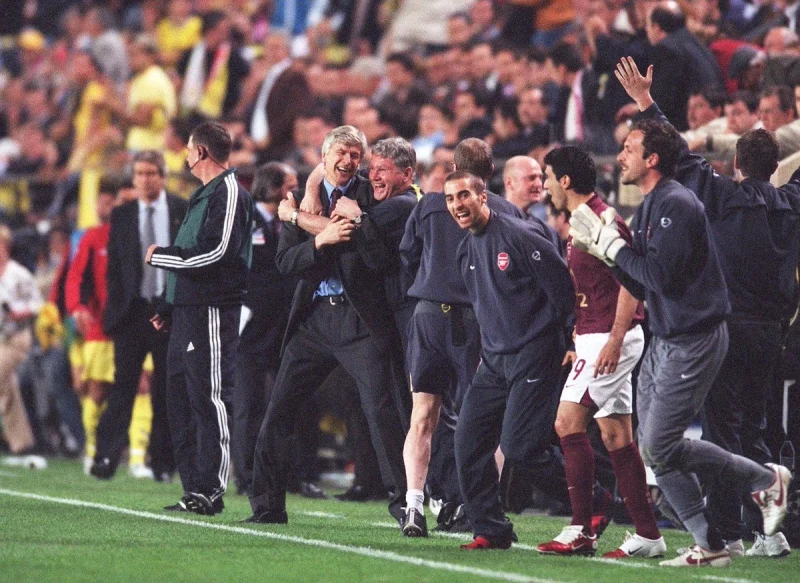 sự vui mừng dành cho arsenal